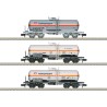 Trix 18267 N NS coffet de 3 wagons citene TRANSFESA ép. VI