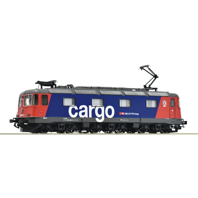 Roco 7510033 HO DCC, SONS, CFF Re 620 CFF Cargo ép. VI