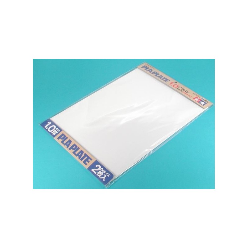 Tamiya 70124 Plaques Plastique 1mm (5pcs) 70124