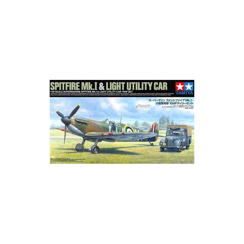 Tamiya 25211 1 - 48 Spitfire Mk.1 etLight utility car
