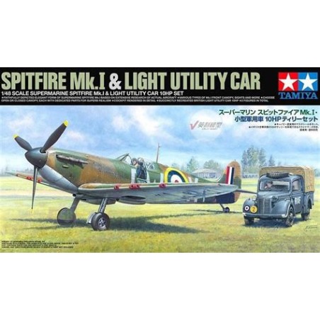 Tamiya 25211 1 - 48 Spitfire Mk.1 etLight utility car