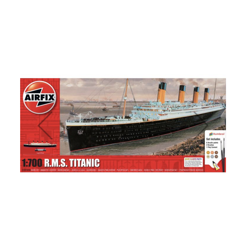 Airfix 50164A 1 - 700 RMS Titanic gift set