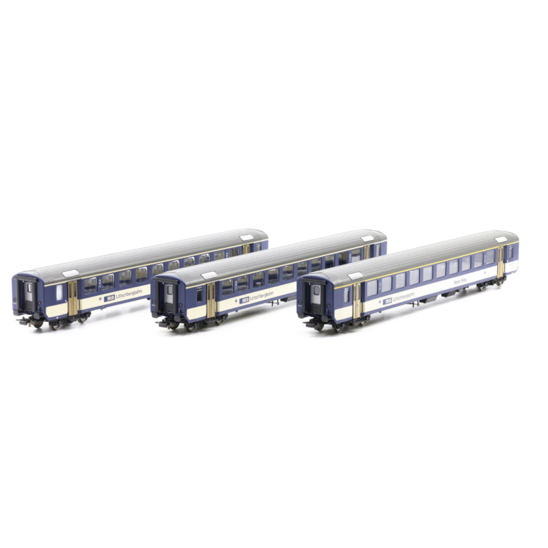 Piko 96091 HO BLS set de 3 voitures, EWI A et 2 x B ép. IV