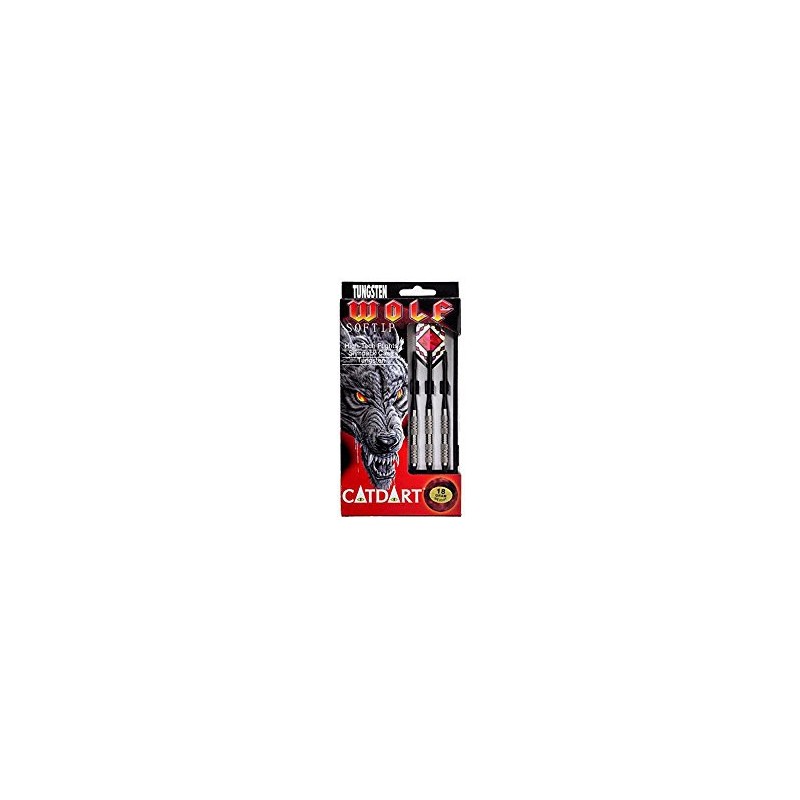 Catdart 740105 3 fléchettes souples Wolf 18g