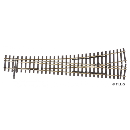 Tillig 85198 HO-HOm aiguillage dév. gauche