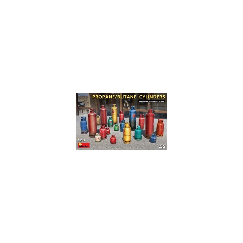 MiniArt 35619 1 - 35 bonbonnes de gaz (20 pièces)