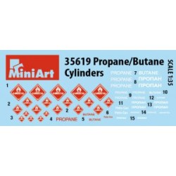 MiniArt 35619 1 - 35 bonbonnes de gaz (20 pièces)
