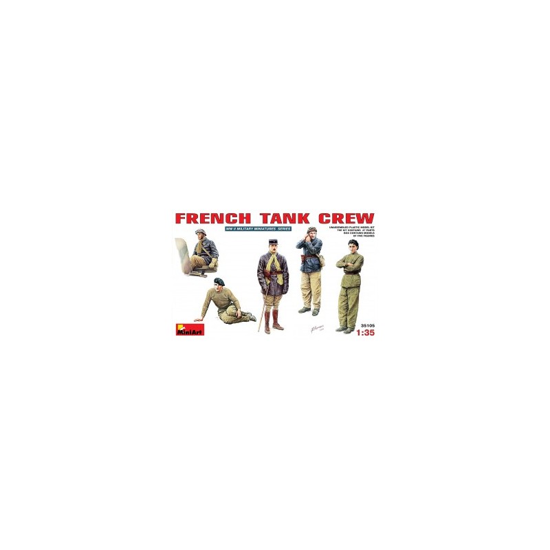 MiniArt 35105 1 - 35 equipage de char armée française 2e guerre