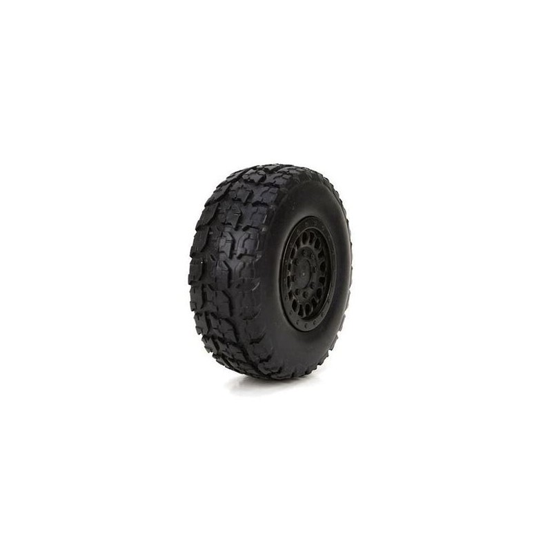 ECX41001 1 - 18 2 pneus montés sur jantes