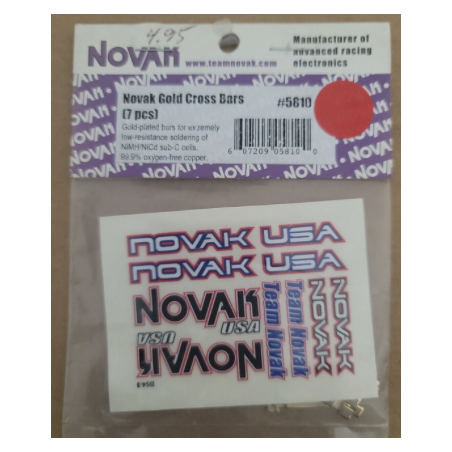 Novak 5825 plaquettes pour accu (7x)