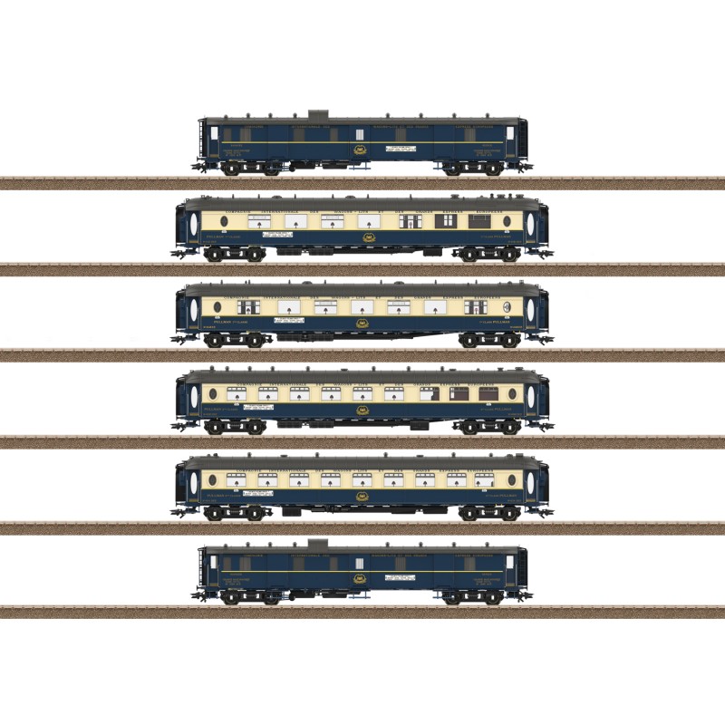 Trix 26470 HO Coffret L Edelweis, CIWL ép. II