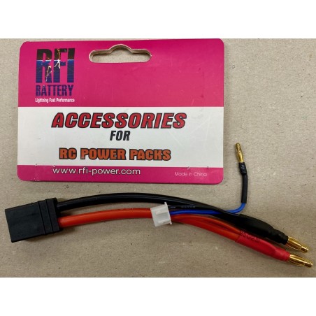 RFI 6140 câble de batterie Traxxas - 3.5mm