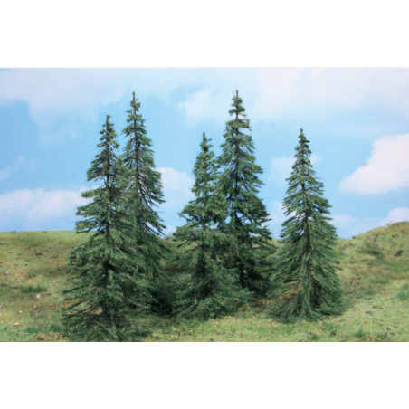 Heki 2169 7 Sapins 7cm à 11cm
