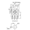 TT electronics potemtiomètre 4,7 K Ohms 200 mW. axe de 6 mm