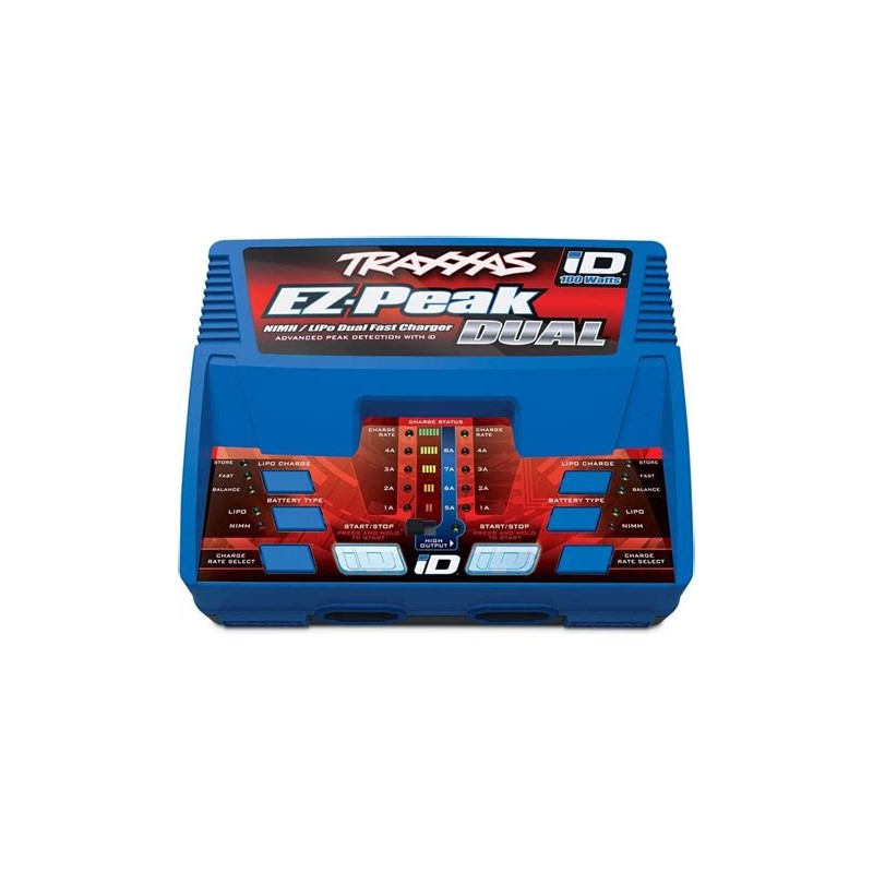 Traxxas 2972 Chargeur EZ-Peak Dual 8A 100W