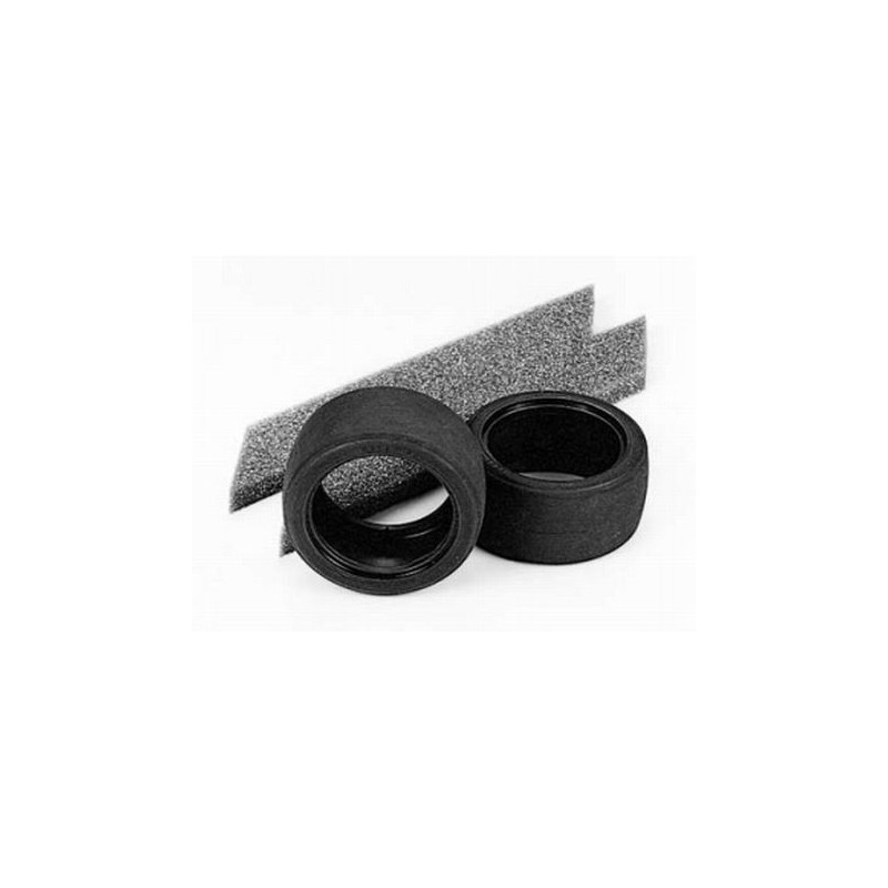 Tamiya 50547 pneus wide racing slick  (2x) avec mousse