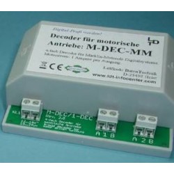 Littfinski 410413 M-DEC-DC-G décodeur pour moteur d aiguillage DCC