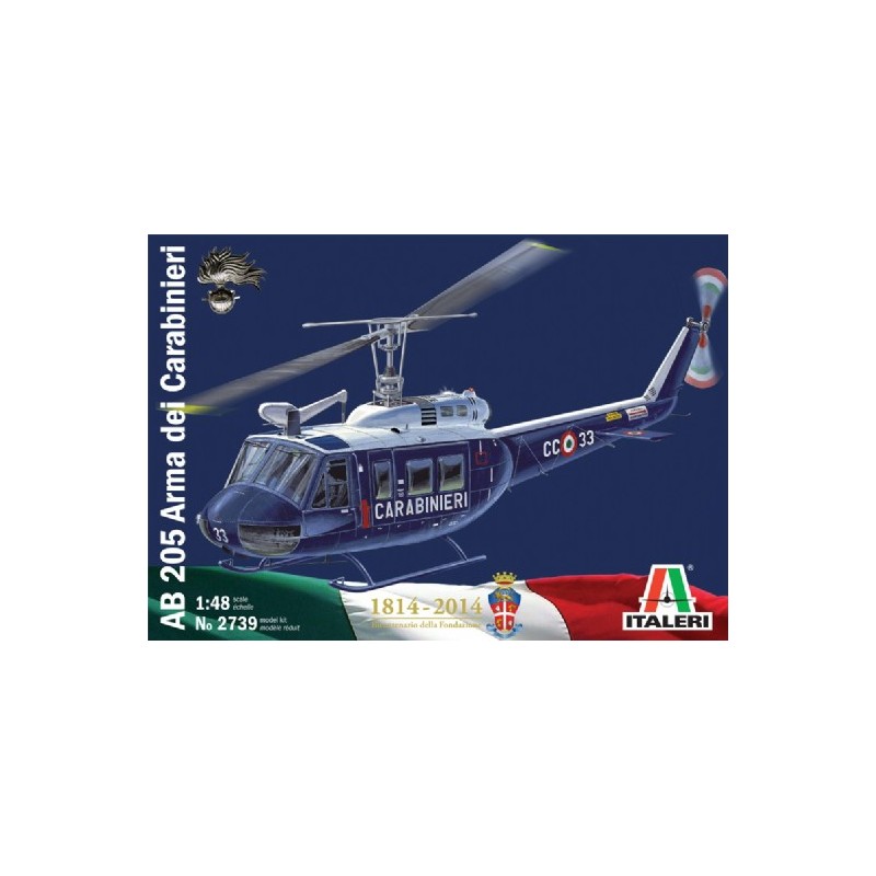 Italeri 2739 1 - 48 AB 205 Carabinieri