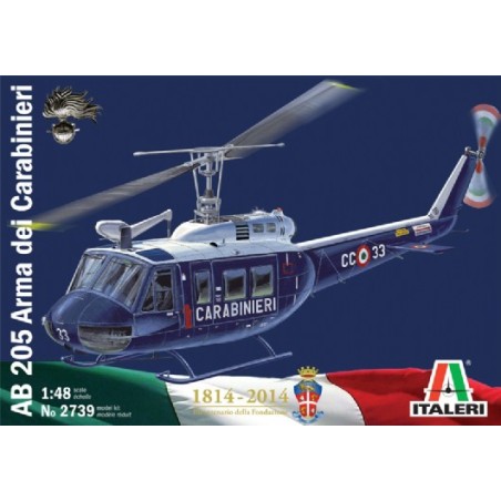 Italeri 2739 1 - 48 AB 205 Carabinieri Italeri 2739 1 - 48 AB 205 Carabinieri