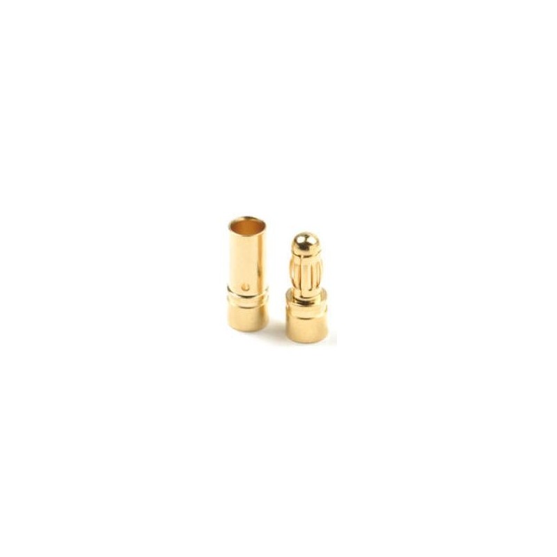 Gforce 1000-002 conn. 3,5 mm M & F doré (4 paires)