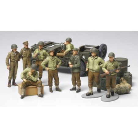 Tamiya 32552 1 - 48 US army infantry at rest Tamiya 32552 1 - 48 US army infantry at rest