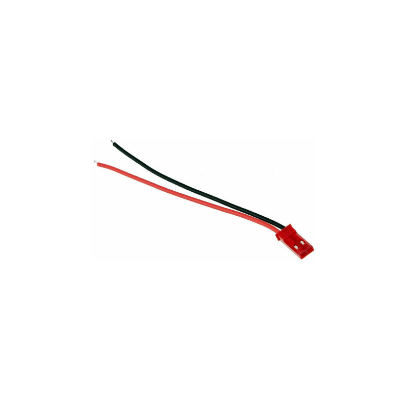 HRC9277M Câble d'accu -22AWG-20cm-Prise BEC mâle