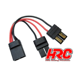 HRC 9185 Adaptateur pour 2 accus en parallèlecâble 14AWG prise TRX