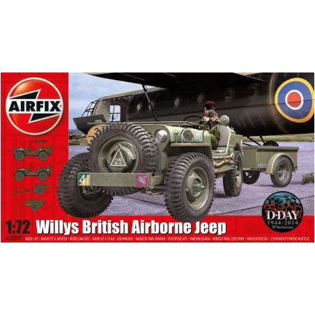 Airfix 2339 1 - 72 Willys British Airborne Jeep