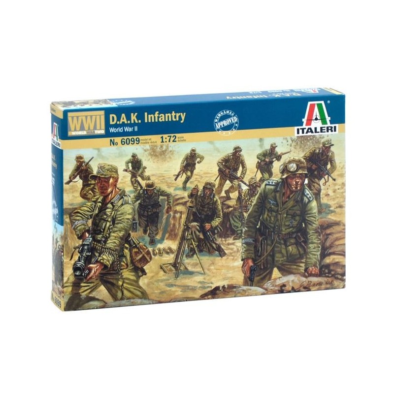 Italeri 6099 1 - 72 Infanterie D.A.K.