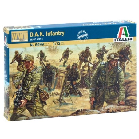 Italeri 6099 1 - 72 Infanterie D.A.K. Italeri 6099 1 - 72 Infanterie D.A.K.