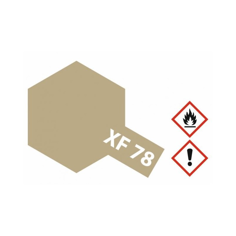 Tamiya 81778 XF-78 Wooden Teck Tan 10 mL