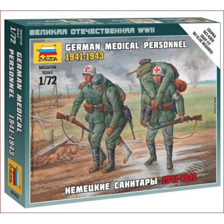 Zvezda 6143 1 - 72 Brit. medical personnel