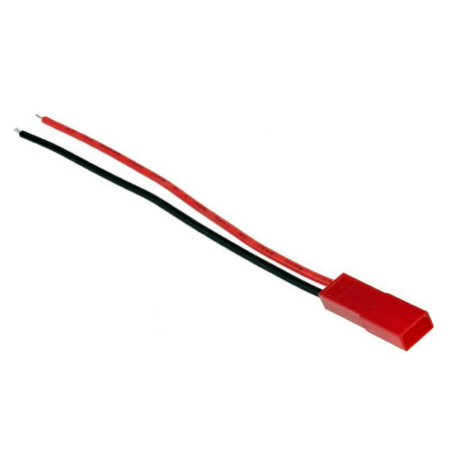 HRC C9277FB Câble d accu 22AWG 20cm prise bec mâle HRC C9277FB Câble d accu 22AWG 20cm prise bec mâle