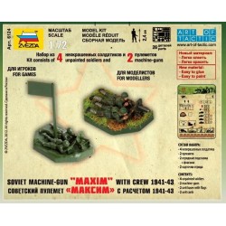 Zvezda 6104 1 - 35 Soviet Machine-Gun Maxim