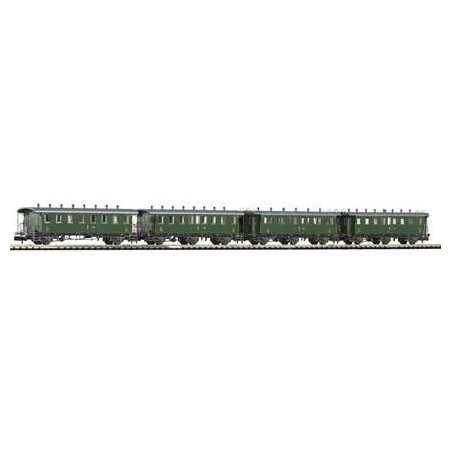 Piko 94343 N Set de 4 voitures CFF ep.II Piko 94343 N Set de 4 voitures CFF ep.II
