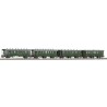 Piko 94343 N Set de 4 voitures CFF ep.II