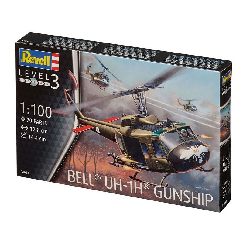 Revell 4983 1 - 100 Bell UH-1H Gunship
