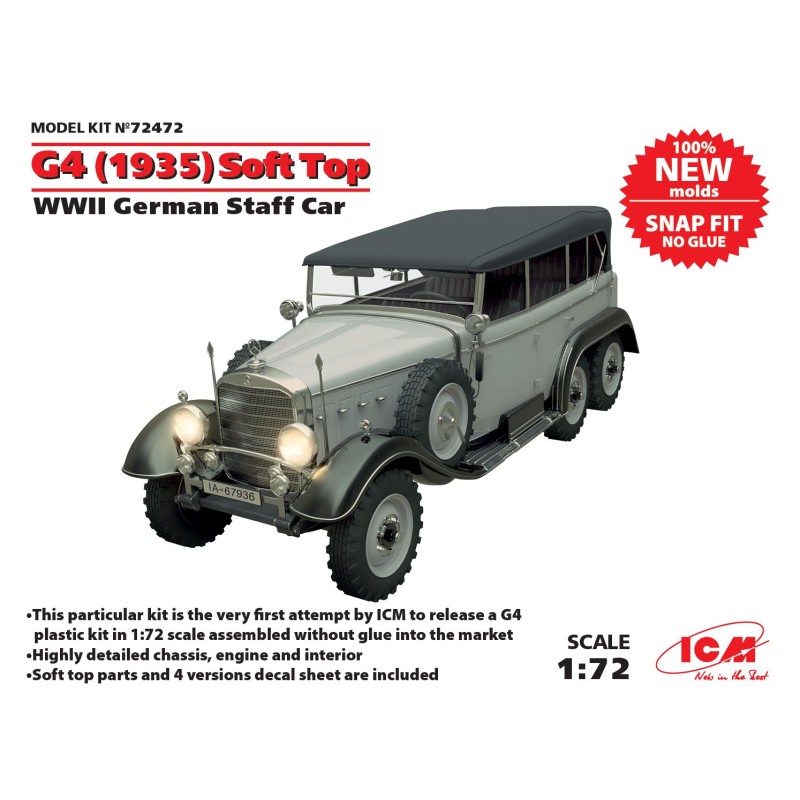 ICM 72472 1 - 72 voiture G4 soft top