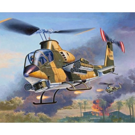 Revell 4954 1 - 100 Bell AH 1G Cobra niveau 3 Revell 4954 1 - 100 Bell AH 1G Cobra niveau 3