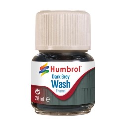Humbrol AV0204 Wash enamel dark grey 28 ml