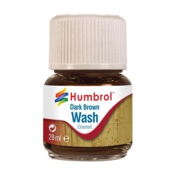 Humbrol AV0205 Wash enamel brown 28 ml