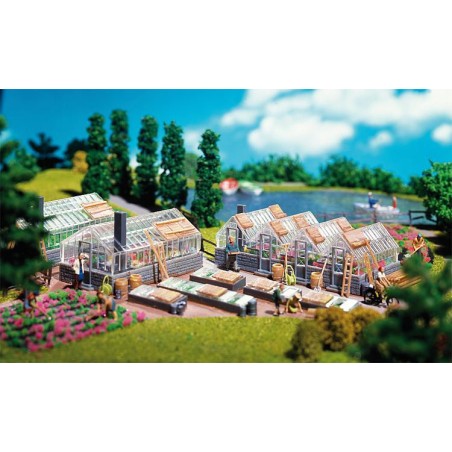 Faller 130213 HO serres de jardin Faller 130213 HO serres de jardin