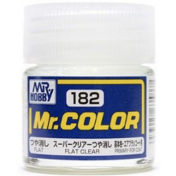 Mr Color C182 flat clear primary for coat 10 mL