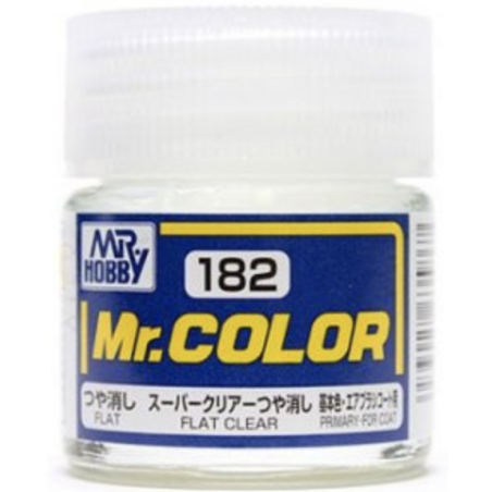Mr Color C182 flat clear primary for coat 10 mL