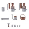 Faller 180457 HO équipements de distillerie 11 pièces