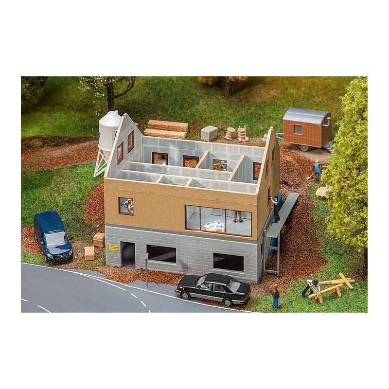 Faller 130559 HO maison en construction 120 x 90 x 115 mm