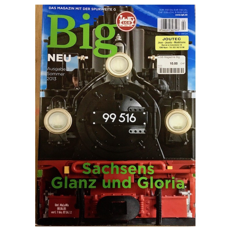 LGB Magazine Big num 2 en allemand été 2013