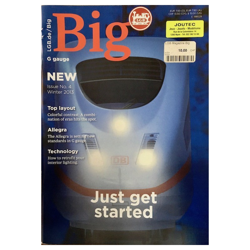 LGB Magazine Big num 4 en anglais hiver 2013
