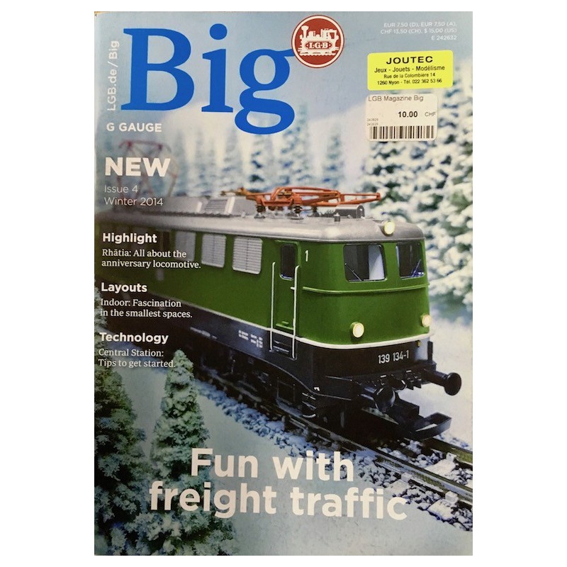 LGB Magazine Big num 4 en anglais hiver 2014