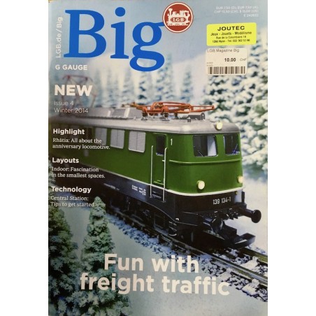 LGB Magazine Big num 4 en anglais hiver 2014